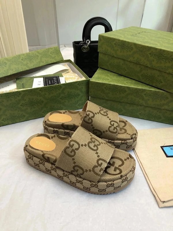 Gucci GG Marmont Slide Slippers [37 styles]